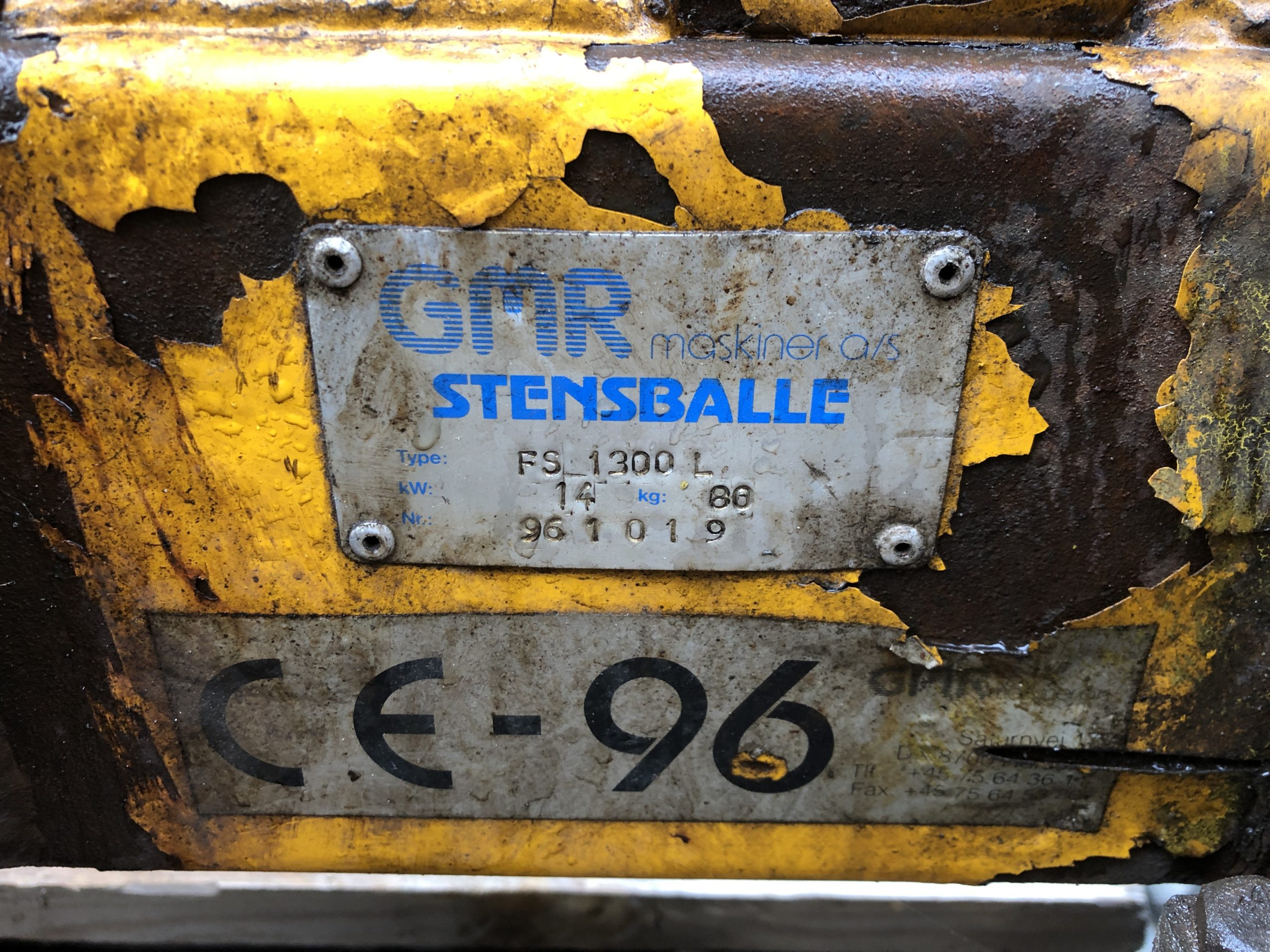 GMR Stensballe FS 1300 L * leichtes Schneeräumschild 130 cm Breit