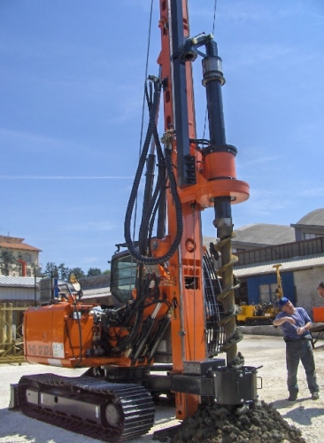 New piling / drilling rig  Tescar CF3 CFA