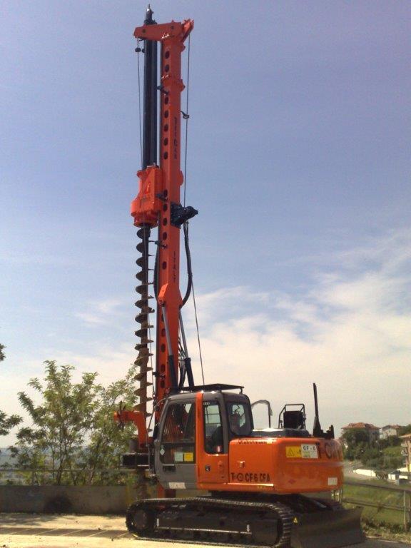New piling / drilling rig  Tescar CF6 CFA