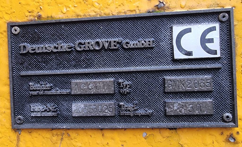 Grove GMK2035 4x4x4