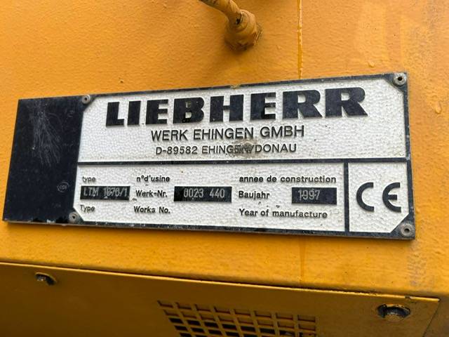 Liebherr – LTM1070 – LTM 1070 LTM 1070-1 – LTM1070