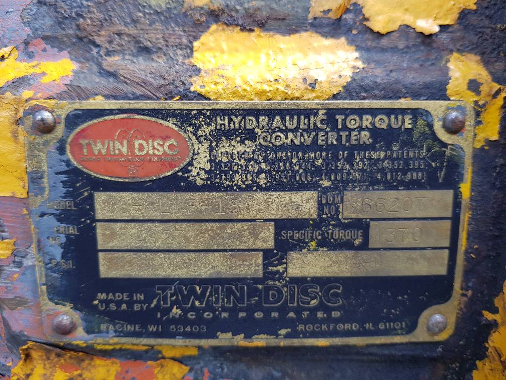 [Other] Twin Disc 8-FLWB-1605