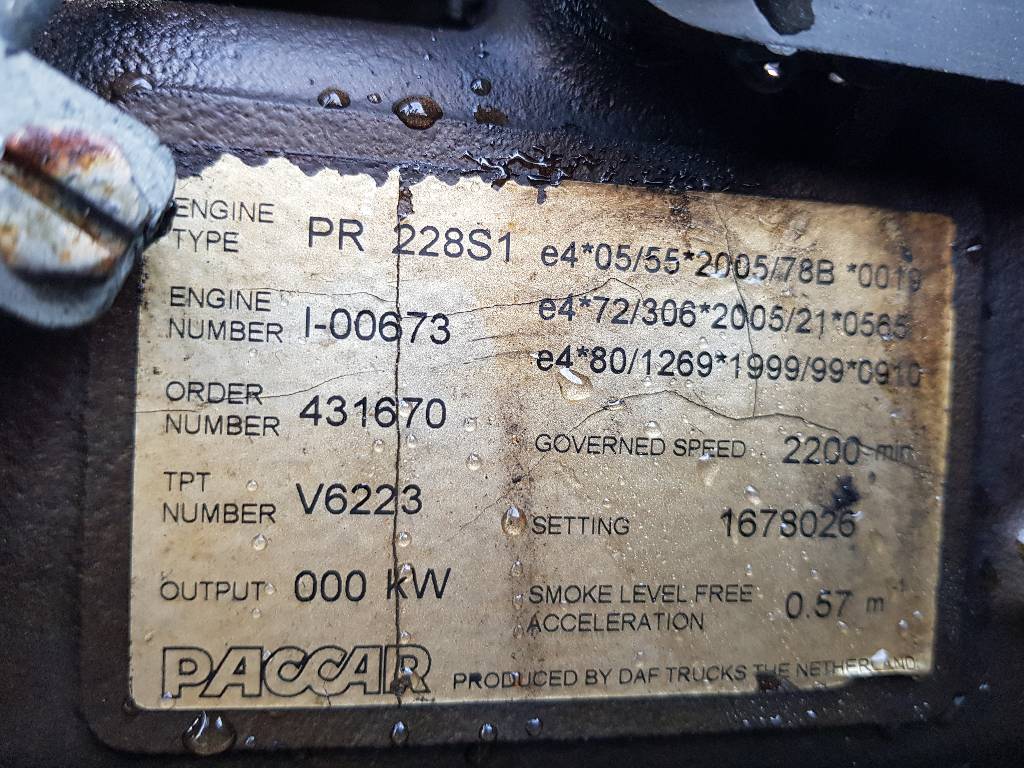 Paccar PR228S1