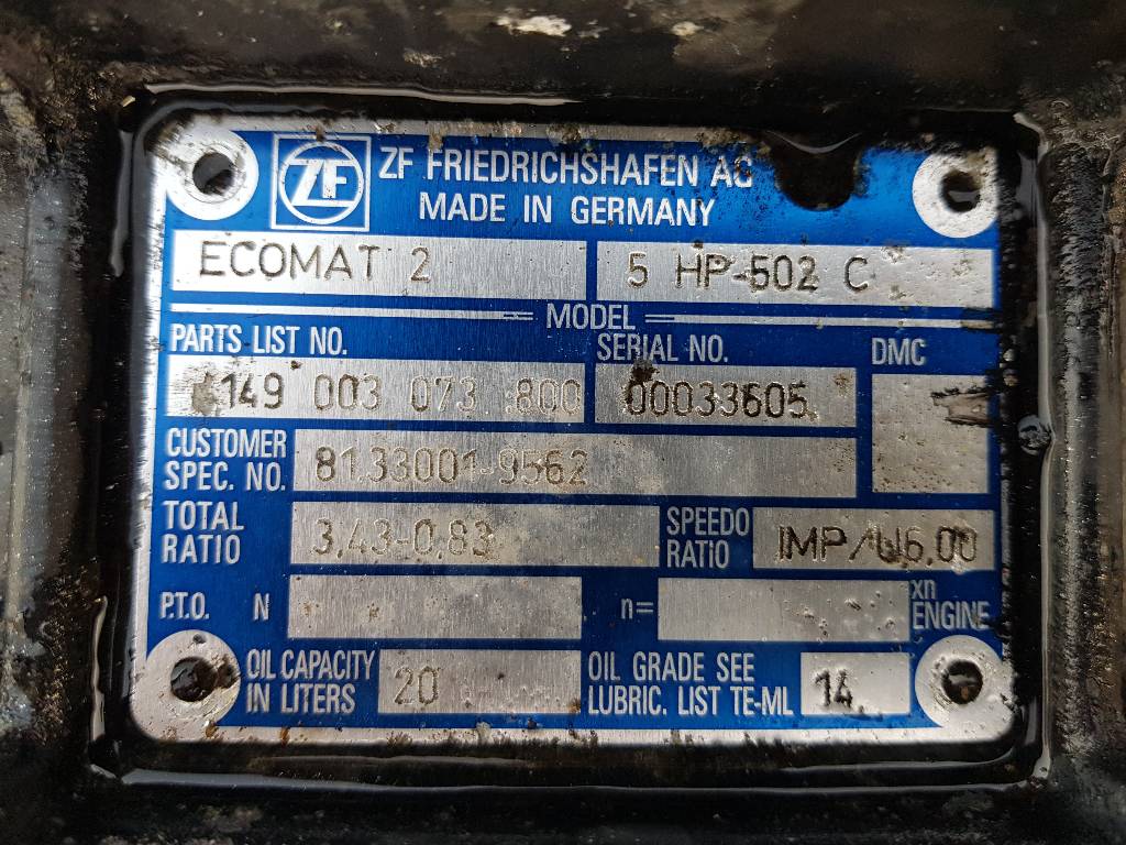 ZF Ecomat 2 5HP-502C